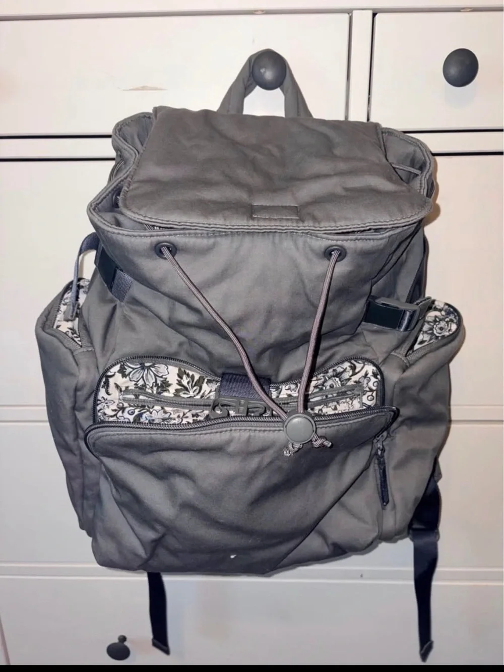 Vera Bradley Charcoal Gray Everyday Backpack